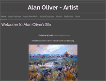 Tablet Screenshot of alan-oliver.co.uk